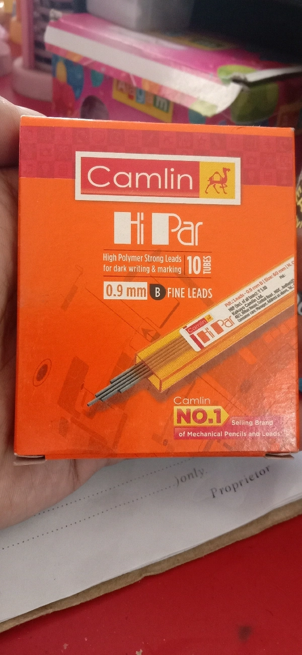 Pencil Lead 0.9 - black , 1 pcs price 10/-