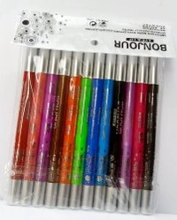 Bonjour Eye Pencil - green,blue,white,pink