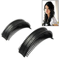 HAIR PUFF SET - black, small & big