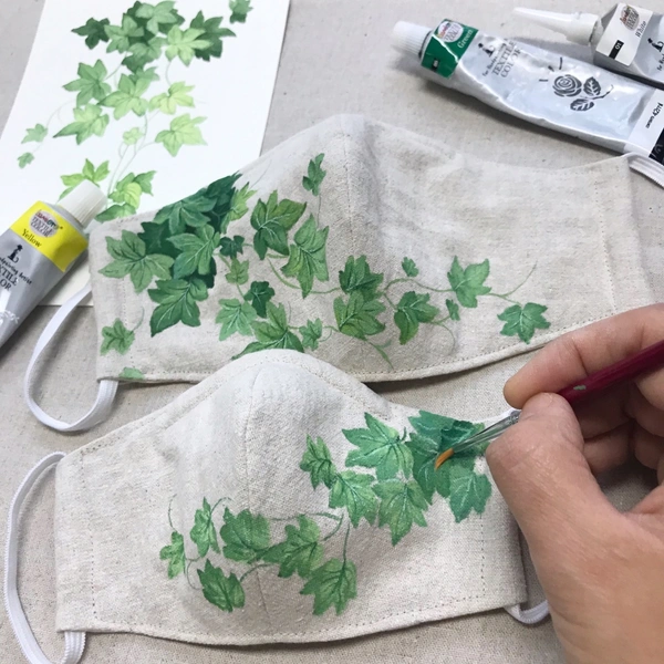 Hand Painted Mask - 