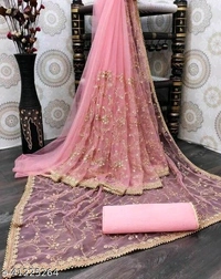 Saree Women - Wedding SareeSaree Fabric: NetBlouse: Running BlouseBlouse Fabric: Mulberry SilkPattern: Embroidered,  SareeSaree Fabric: NetBlouse: 5.5 saree