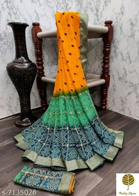 Banita Fashionable Saree - Checkout this latest SareesProduct Name: *New Georgette Saree With Hevay Stitched Blouse*Saree Fabri, 5.5
