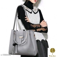 Beg - Women PU Leather Hand Bag & Sling bags (Combo of 3) Material: Faux Leather/Leatherette No. of Compar