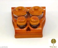 Spice Box - spice containers plastic Material: PlasticDescription: It Has Set of 2 Pieces Of Suger Pot & 2 Piece, 2 piece