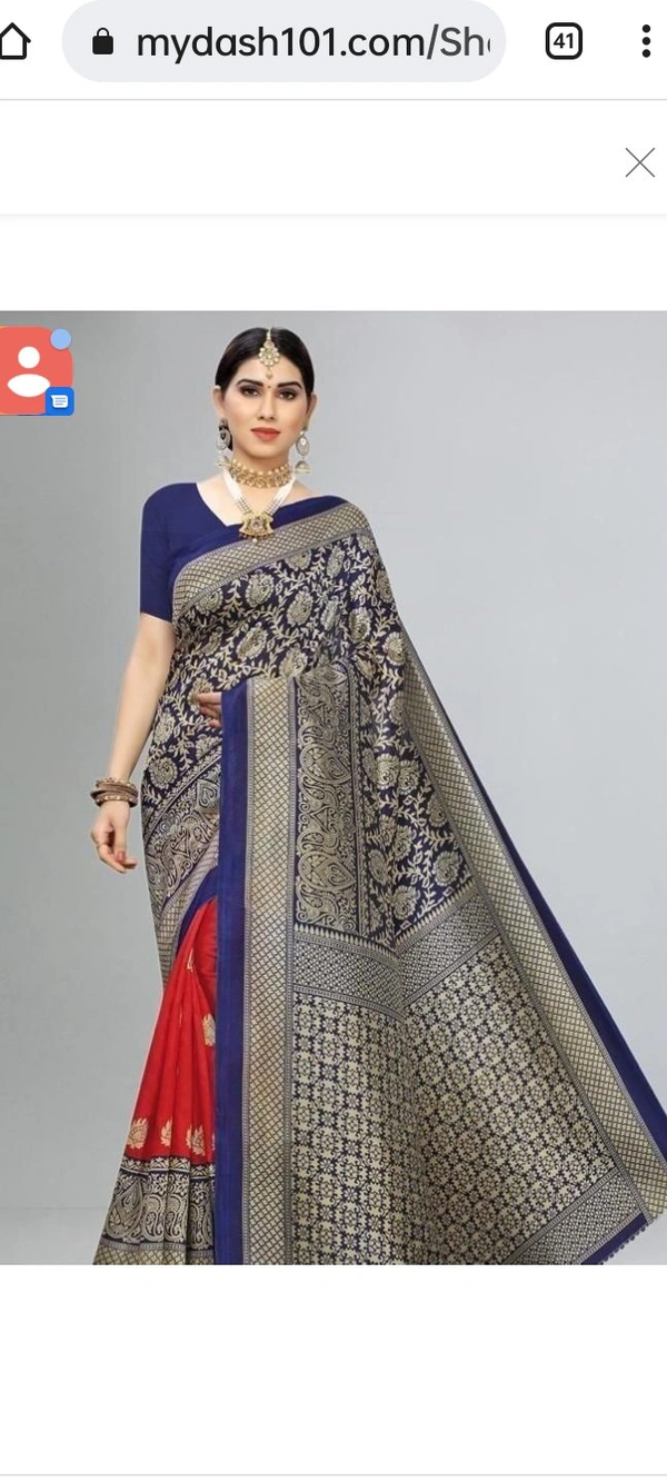 Banita Fashionable Saree - silk banarasi , 5.5