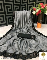 Saree - Catalog Name:*Aagam Pretty Sarees*Saree Fabric: Vichitra SilkBlouse: Product DependentBlouse Fabric: