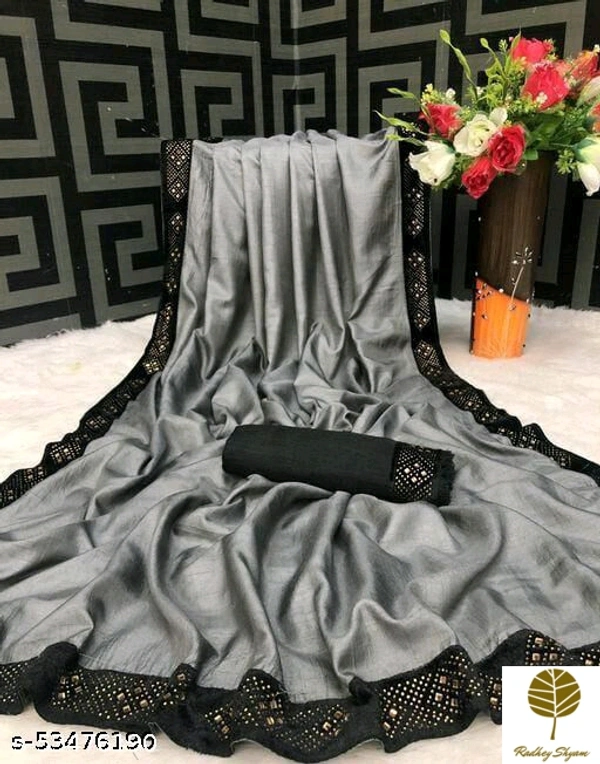 Saree - Catalog Name:*Aagam Pretty Sarees*Saree Fabric: Vichitra SilkBlouse: Product DependentBlouse Fabric: