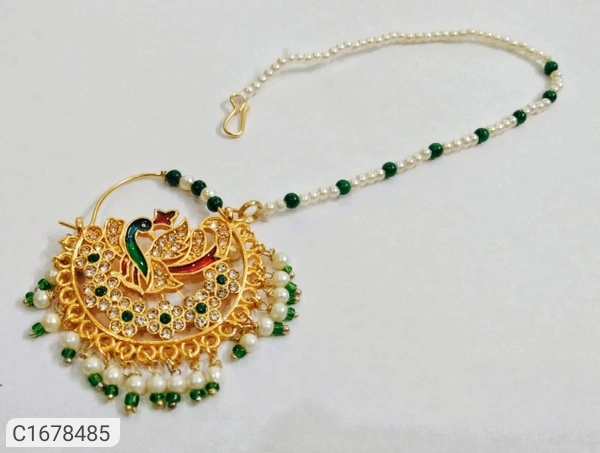 *Product Name:* Trendy Women's Nose Pin(Nath) Vol 1*Details:*Product Name: Trendy Women's Nose Pin(Nath) Vol 1 Package Contains: 1 Nath 
Material:  - *Product Name:* Trendy Women's Nose Pin(Nath) Vol 1*Details:*Product Name: Trendy Women's Nose Pin(N, *Product Name:* Trendy Women's Nose Pin(Nath) Vol 1*Details:*Product Name: Trendy Women's Nose