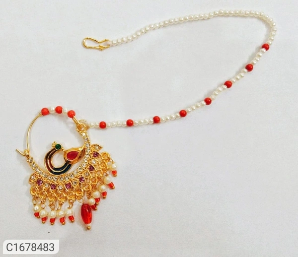 *Product Name:* Trendy Women's Nose Pin(Nath) Vol 1*Details:*Product Name: Trendy Women's Nose Pin(Nath) Vol 1 Package Contains: 1 Nath 
Material:  - *Product Name:* Trendy Women's Nose Pin(Nath) Vol 1*Details:*Product Name: Trendy Women's Nose Pin(N, *Product Name:* Trendy Women's Nose Pin(Nath) Vol 1*Details:*Product Name: Trendy Women's Nose