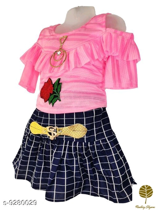 Cutiepie Funky Kids Girls Skirts*F - Catalog Name:*Cutiepie Funky Kids Girls Skirts*Fabric: CottonPattern: PrintedMultipack: 1Sizes: 0-6 , Catalog Name:*Cutiepie Funky Kids Girls Skirts*Fabric: CottonPattern: PrintedMultipack: 1Sizes: 0-6 