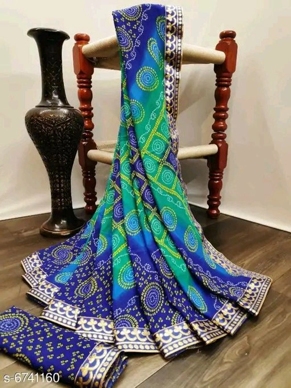 Catalog Name:*Adrika Petite Sarees*Saree Fabric: GeorgetteBlouse: Product DependentBlouse Fabric:  - Free Size
Dispatch: 2 Days