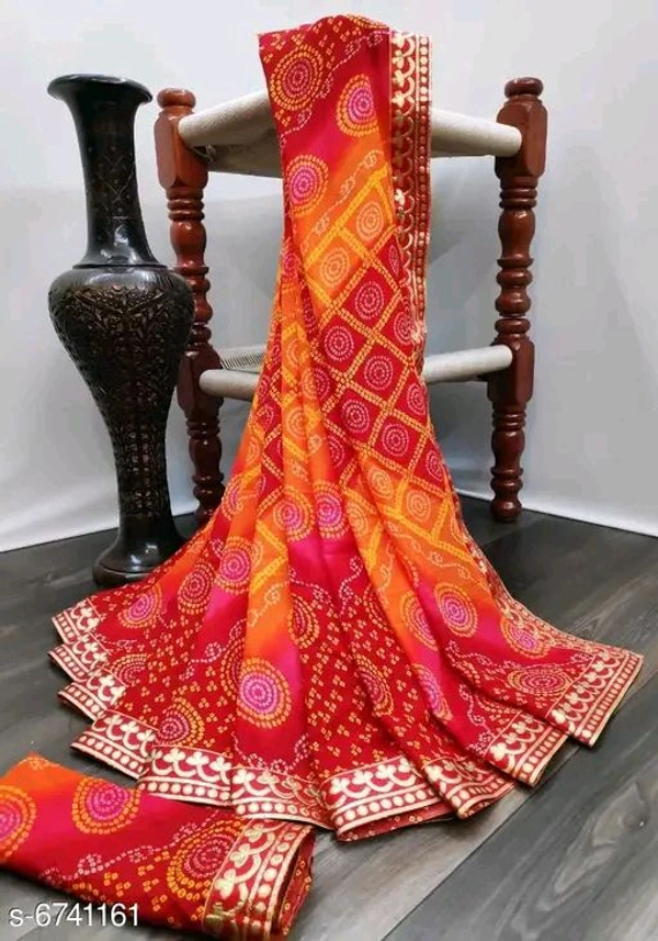 Catalog Name:*Adrika Petite Sarees*Saree Fabric: GeorgetteBlouse: Product DependentBlouse Fabric:  - Free Size
Dispatch: 2 Days