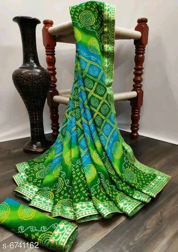 Catalog Name:*Adrika Petite Sarees*Saree Fabric: GeorgetteBlouse: Product DependentBlouse Fabric:  - Free Size
Dispatch: 2 Days