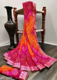Catalog Name:*Adrika Petite Sarees*Saree Fabric: GeorgetteBlouse: Product DependentBlouse Fabric:  - Free Size
Dispatch: 2 Days