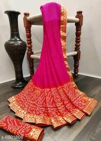 Catalog Name:*Adrika Petite Sarees*Saree Fabric: GeorgetteBlouse: Product DependentBlouse Fabric:  - Free Size
Dispatch: 2 Days