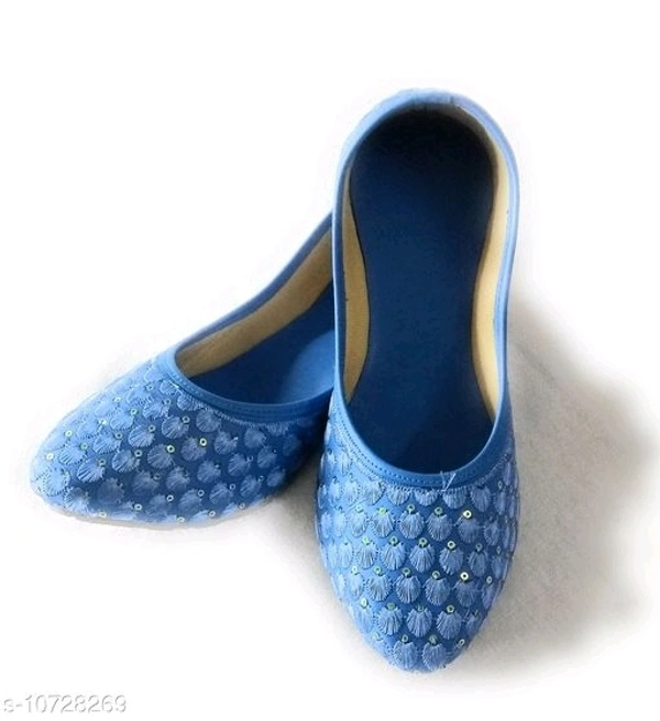 Women's Jutti Flat - blue,  