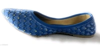 Women's Jutti Flat - blue,  