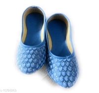 Women's Jutti Flat - blue,  