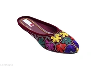 Phulkari Pattern - maroon, 5