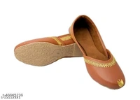 Classic Punjabi Jutti - Brown - 6
