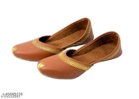 Classic Punjabi Jutti - Brown - 8