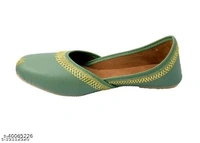 Classic Punjabi Jutti - Green - 10