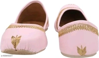 Classic Punjabi Jutti - Pink - 6