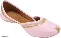Classic Punjabi Jutti - Pink - 6