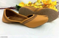 Classic Punjabi Jutti - Mustard  - 7