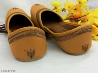 Classic Punjabi Jutti - Mustard  - 7