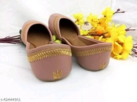 Classic Punjabi Jutti - Rose Gold - 6