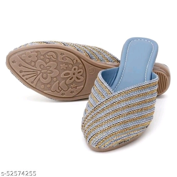 Elegant Women Mules - Bluish - 4