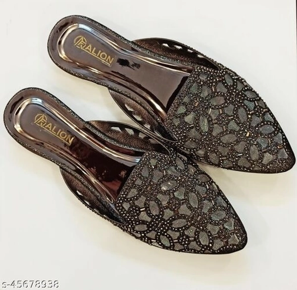 Party Ready Mules - Black - 7