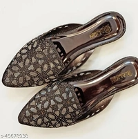 Party Ready Mules - Black - 7