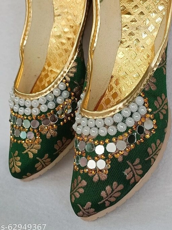 Pearl & Embroidery Pattern Jutti - 6