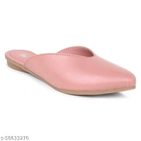 Elegant Formal Mules - Pink - 8