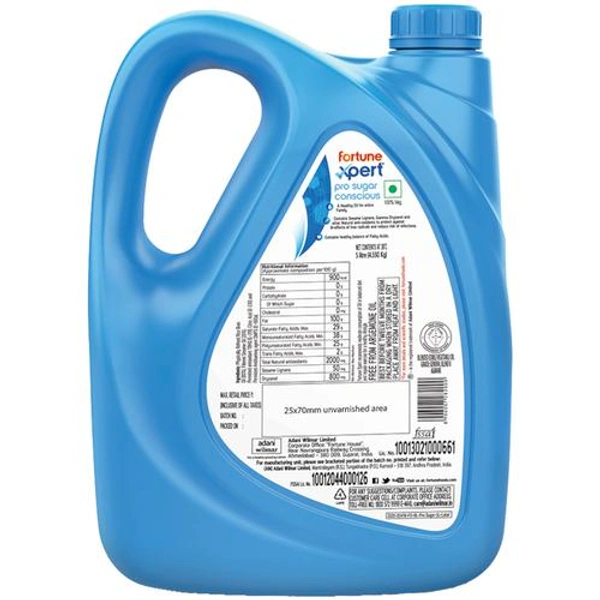 Fortune Xpert Pro Sugar Concious Edible Oil - 5L