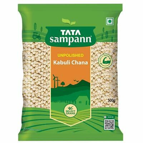 Tata Sampann Unpolished Kabuli Chana - 1kg