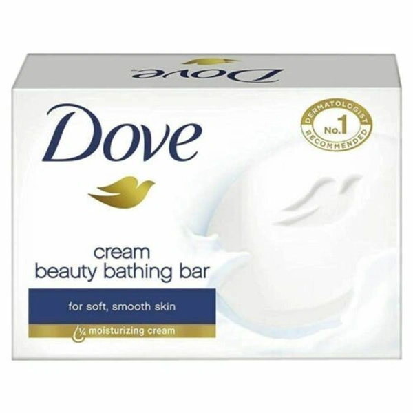 Dove Cream Beauty Bathing Bar For Soft, Smooth, Glowing Skin - 100g