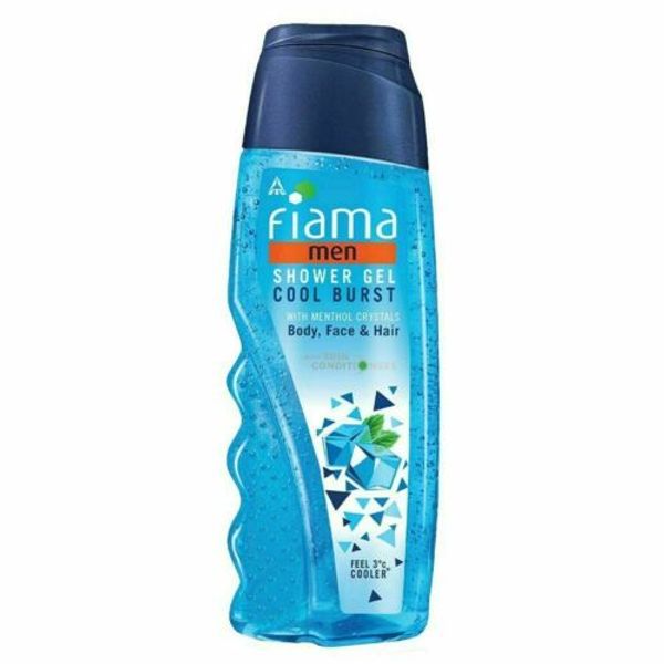 Fiama Shower Gel Cool Brust For Men With Menthol Crystals - 250ml