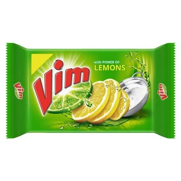 Vim Dishwash Bar - with Power Of Lemons - 500g