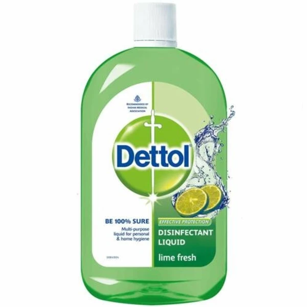 Dettol Disinfectant Liquid Surface & Floor Cleaner- Lime Fresh - 500ml