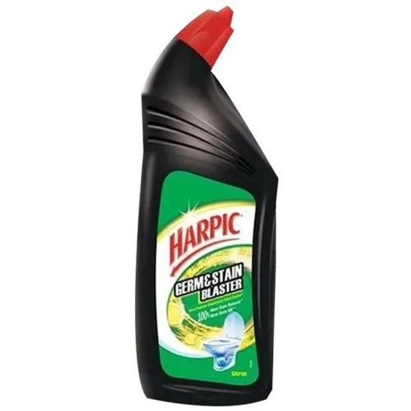 Harpic Disinfectant Toilet Cleaner Liquid - Germ & Stain Blaster, Citrus - 750ml