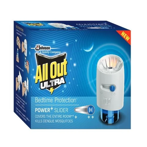 Odonil Bedtime Protection, Ultra - Power+Slider, Kills Denge Mosquitoes, Cover The Entire Room - 45ml
