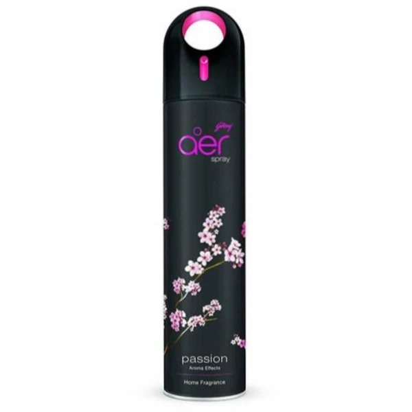 Godrej Aer Air Freshener Spray- Passion, Home Fragrance - 240ml