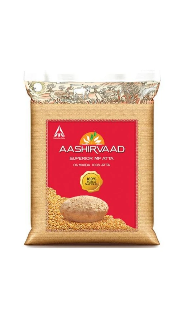 Aashirvaad Superior MP Atta , 0% Maida, 100% Atta - 2kg