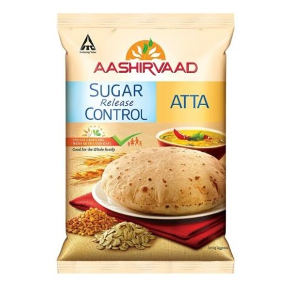 Aashirvaad Sugar Release Control Atta - 5kg