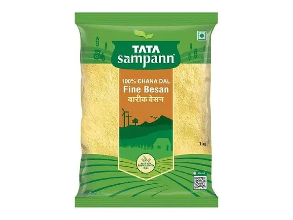 Tata Sampann 100% Chana Dal Fine Besan - 1kg