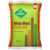 Ganesh  Ganesh Whole Wheat Chakki Atta - 5kg