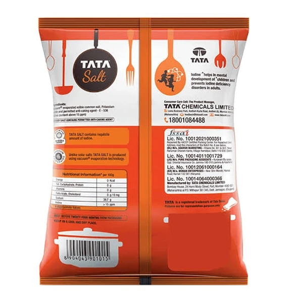 Tata salt-  Vacuum, Evaporated, Lodised - 1kg